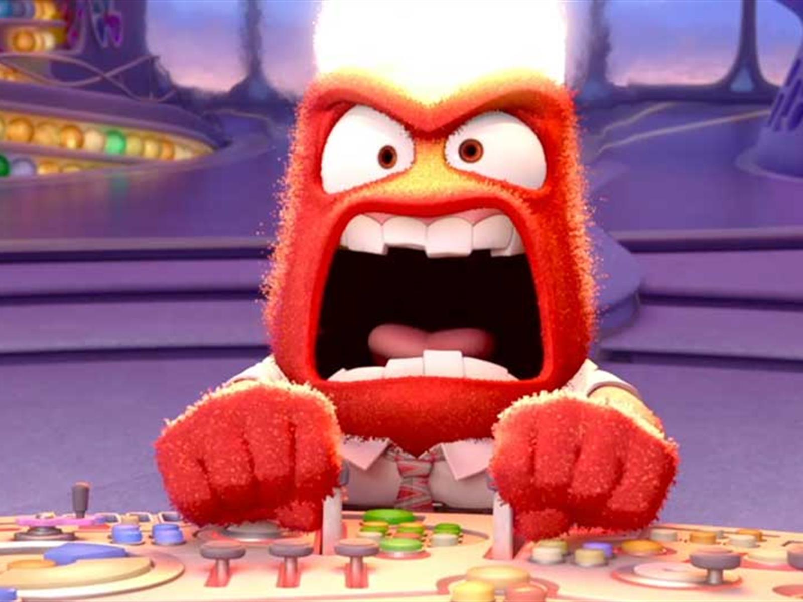 Inside Out Exclusive Inside Out Get to Know Anger Fandango