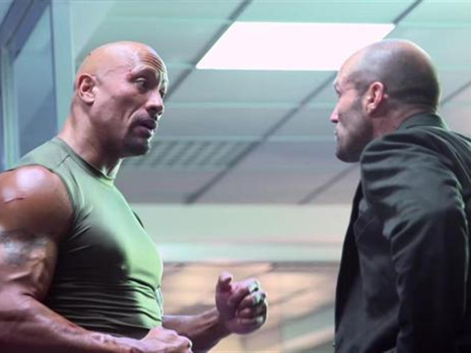 Furious 7: Exclusive Furious 7 - Hobbs vs. Shaw Fight Featurette - Fandango